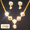 Estelle Necklace set - code 7656 - Click here to View more details about this Product